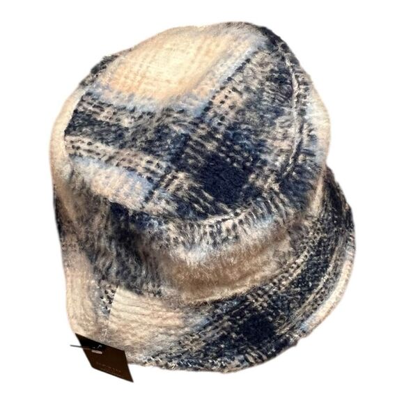 David & Young Brushed Plaid Bucket Hat – NWT – One Size - Picture 2 of 5